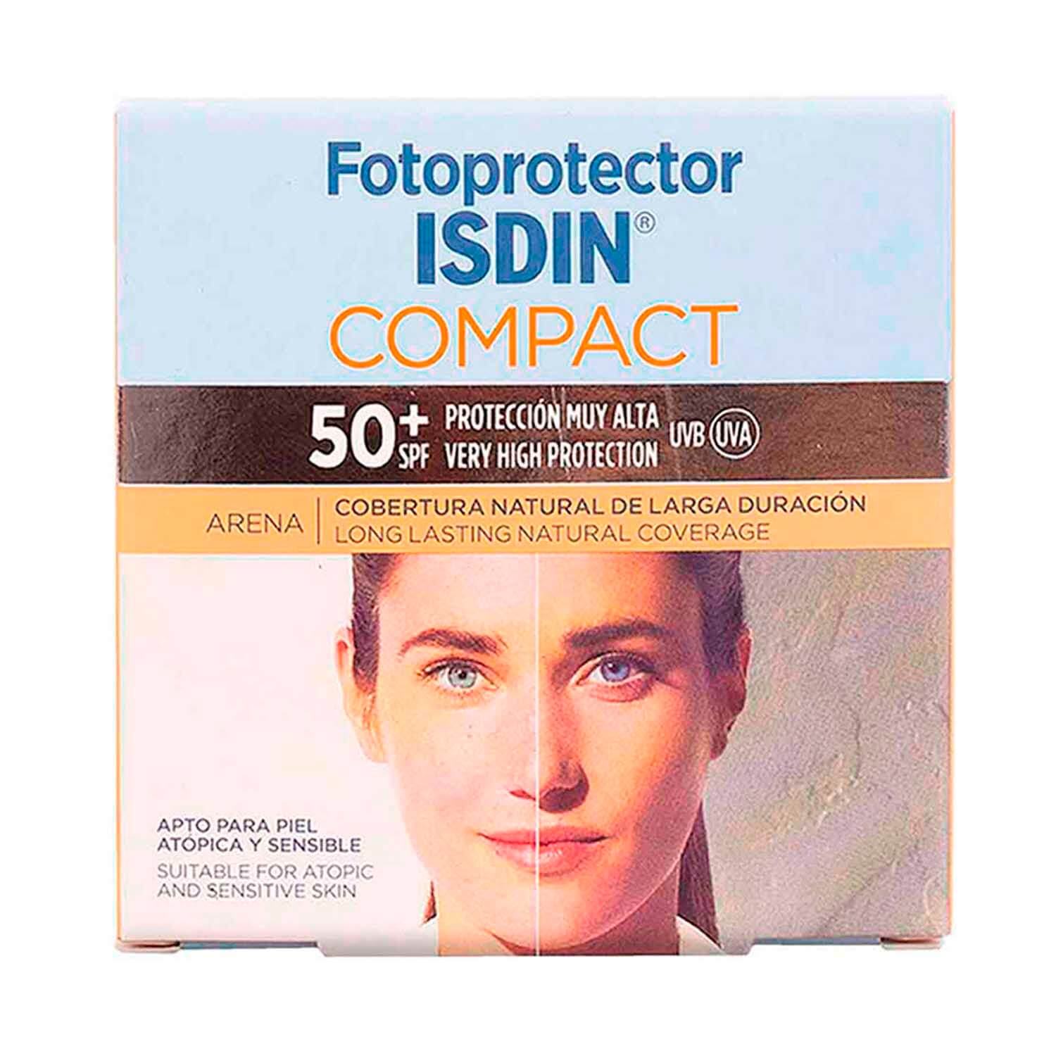 FOTOPROTECTOR ISDIN 50+ COMPACTO (MAQUILLAJE COMPACTO CON PROTECCIÓN SOLAR)